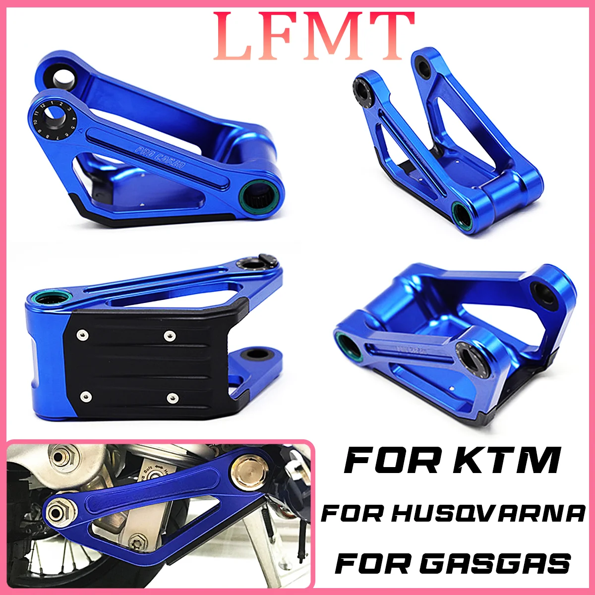 

Motorcycle Rear Lowering Kit Lower Link Adjustable For KTM SX SXF XC XC-F 125-450 For Husqvarna FX TC TE TX 125-450 2017-2021