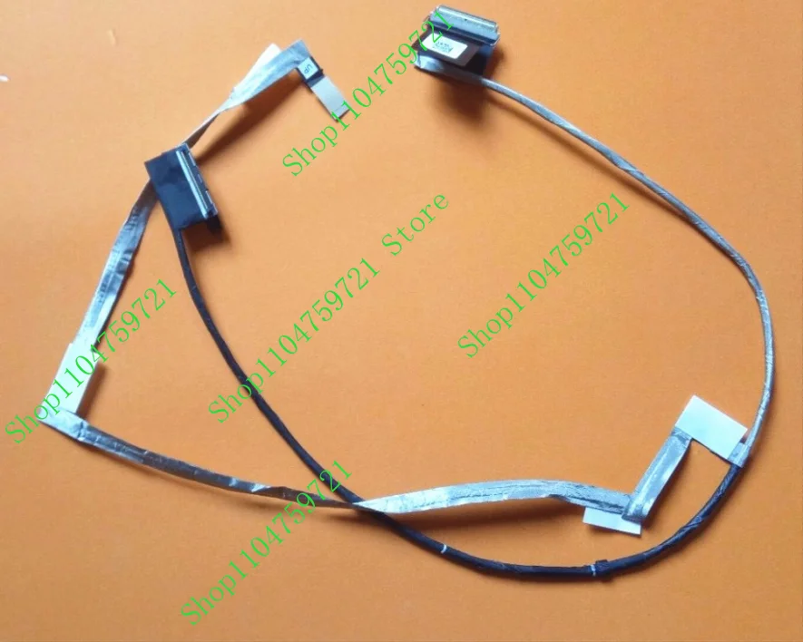 PJE LVDS 4K LCD LED Video Display Touch Screen Flex Cable Replacement for Dell 15 7000 7557 7559 DD0AM9LC100 0726R2, 40 Pin