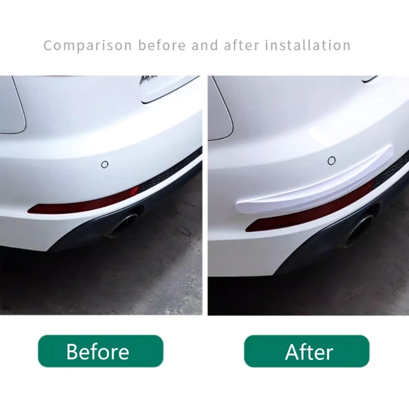 AntiCollision Patches Car Bumper Guard Strips AntiScratch Bumper Protectors Trim Car Door Guards Protectors