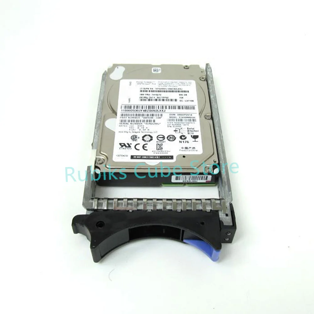 Untuk IBM Minicomputer Hard Disk 74Y9284 74Y9286 74Y9272 74Y9265 900G 10K SAS 2.5"