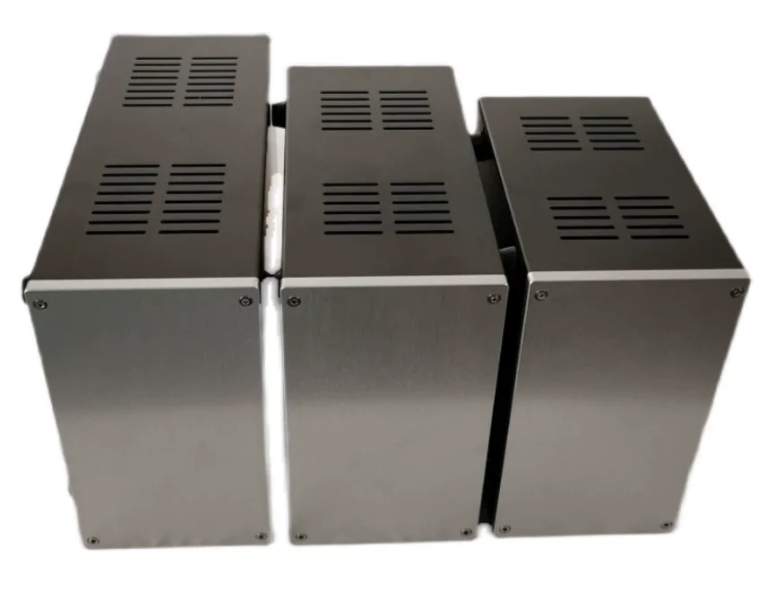 

YR/все алюминиевый корпус усилителя/декодер/фильтр мощности/шасси усилителя мощности/корпус усилителя DIY коробка (210*120*210/260/310 мм)