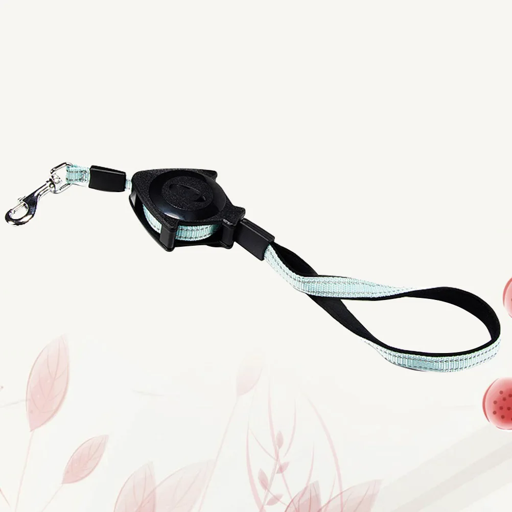 

Retractable Dog Leash Reflective Strip Stop Control Pet Walking Lead Comfortable Cat Dog Leash Black