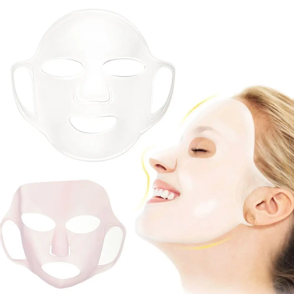 

Women Anti-off Firming Thin face Eliminate Edema Thin Chin Face Care Skin Care Face Lift Mask Silicone Mask