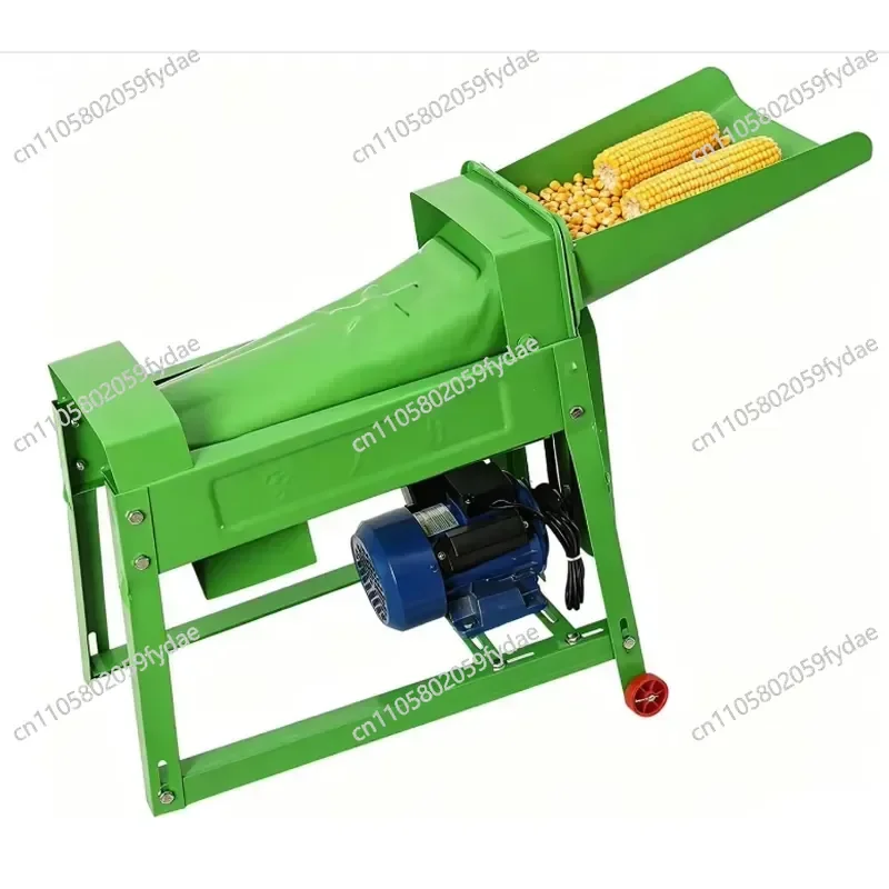 Reinforced Steel Electric Corn Thresher, High-performance Corn Threshing and Sorting Machine