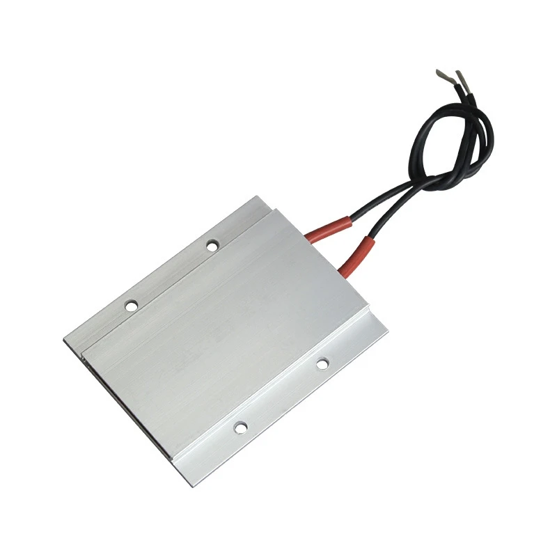 60/80/100/120/150 Degrees 220V Constant Temperature Ceramic Aluminum Heater PTC Heating Plate Element Shell thermistor 77*62mm