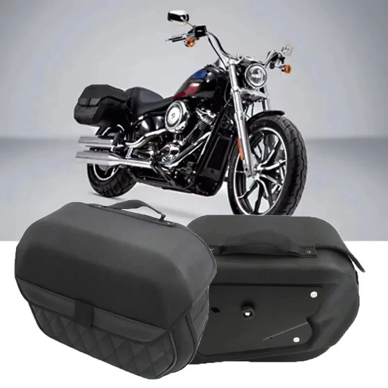 

Bestseller Lage SaddleBags Harl Softail / Low Rider S 2017-2024 Traveling Side Bag 19.5L High-Capacity