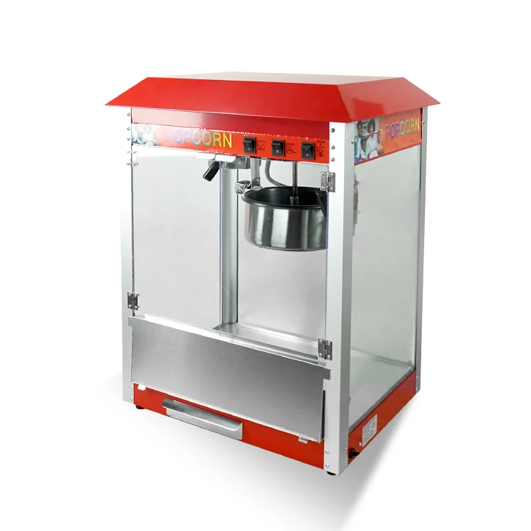 سعر الجملة مصنع التلقائي صناع الذرة البوب الكهربائية / آلة صنع الفشار الصناعية التجارية / آلة صنع الفشار