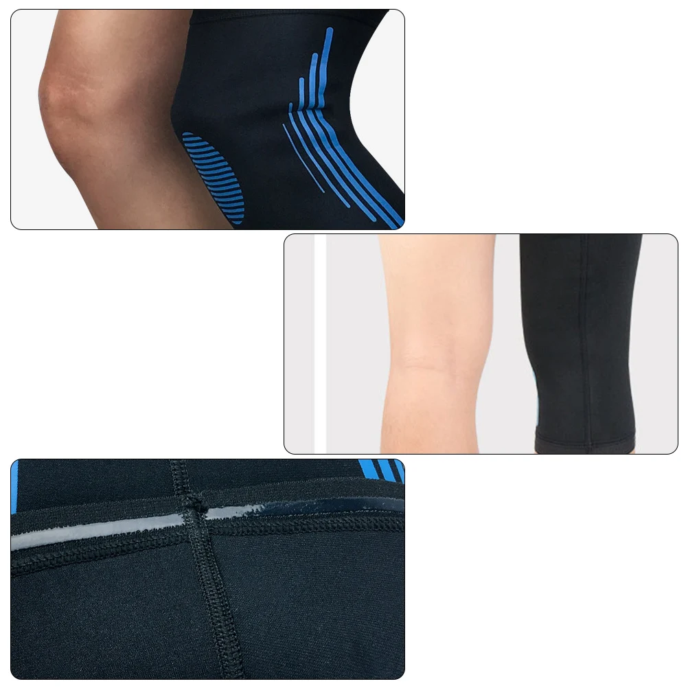 

Sports Protective Gear Pad Knee Protector Support Brace for Compression Sleeve Elastic