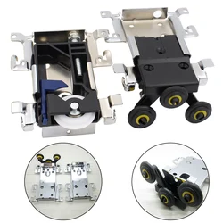 Wardrobe Sliding Door Pulley Wheel Runner Closet Wardrobe Moving Door Bottom Pulley Lower Wheel Roller Runner Door Hardware