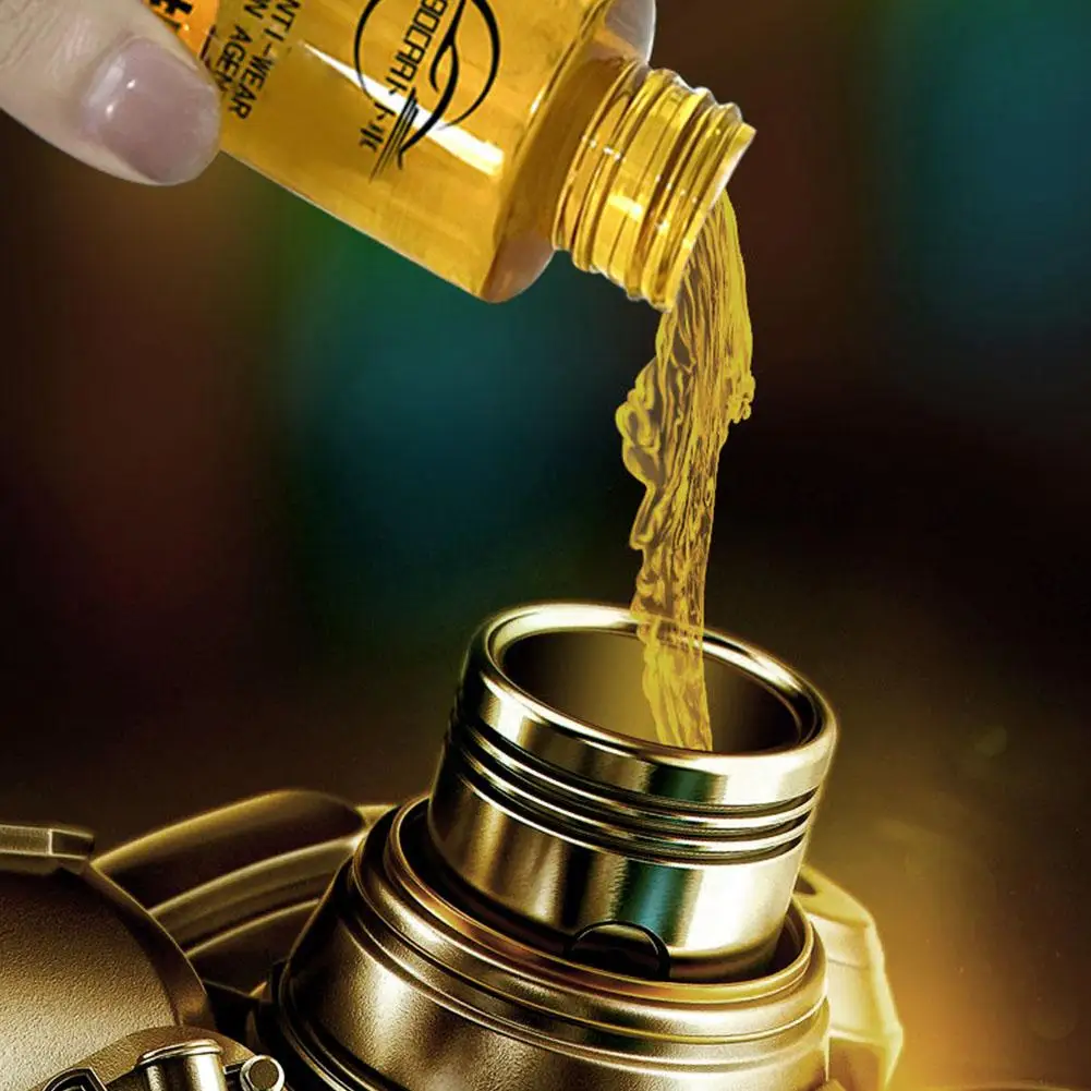 100ml Engine Anti-Wear Protective Agent Noise Reduction Strong Burning Engine Oil Liquid Additive Car Engine Protection Oil