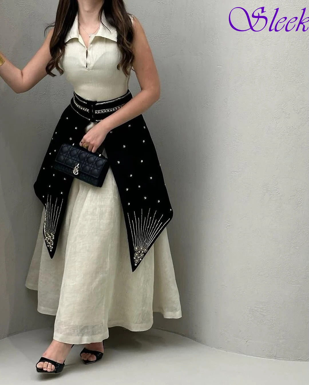 

Customized A-Line V-Neck Short Sleeves Formal Classic Evening Dress Delicate Bespoke Occasion Gowns Fashion Elegant Party Dress