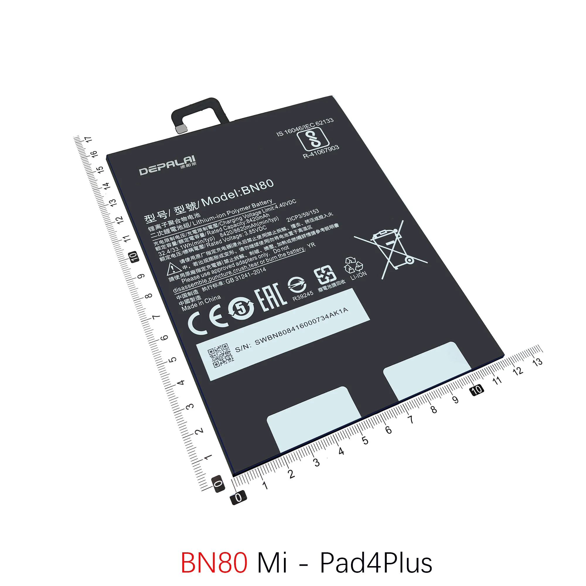 Phone Battery For Xiaomi Pad Pad2 Pad3 Pad4 Pad5 Pro Replacement Battery BM60 BN4D BN4E BN60 BN80 BM5K Phone Batteries