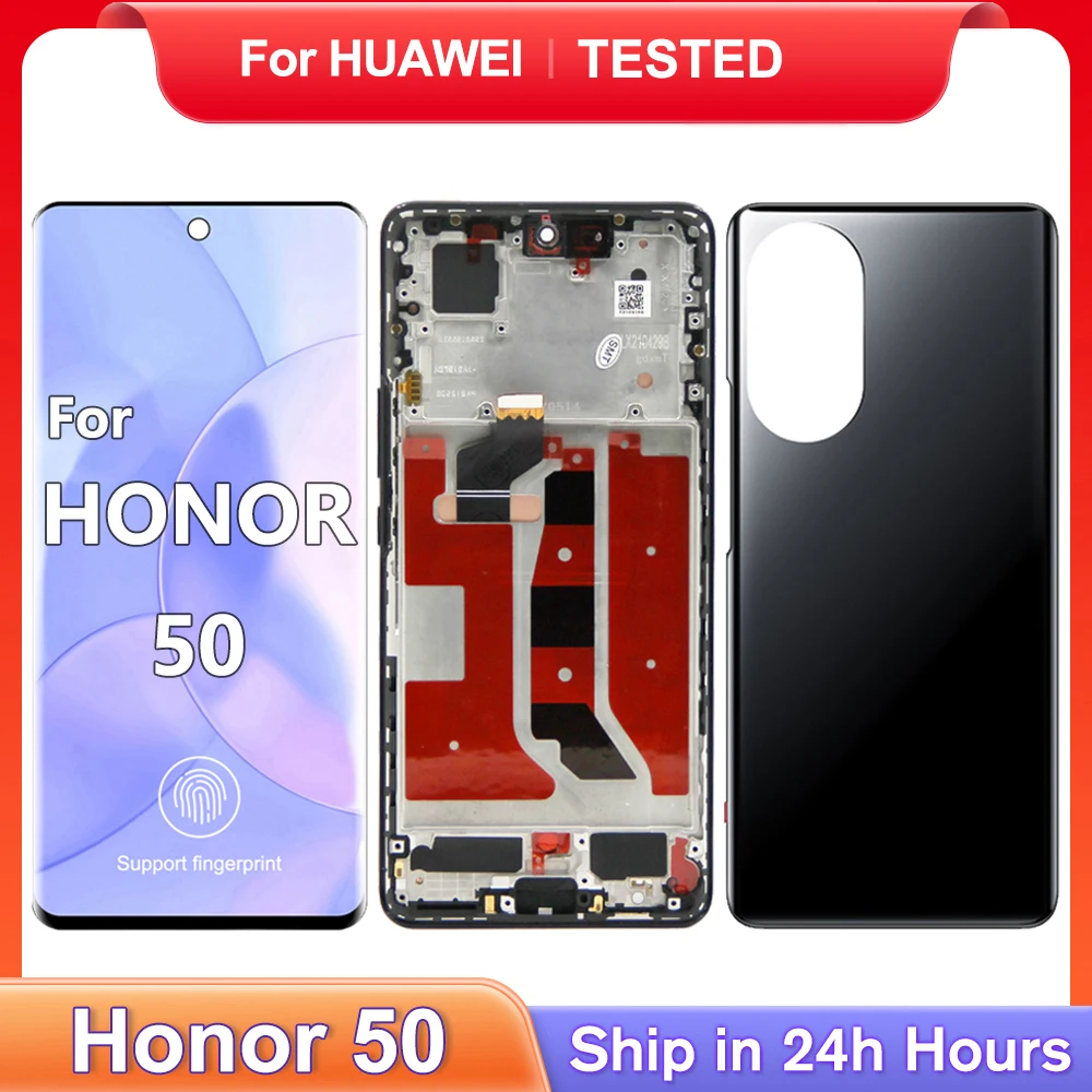 OEM For HUAWEI 6.57\'\'Honor 50 For Honor50 NTH-AN00 NTH-NX9 LCD Display Touch Screen Digitizer Assembly Replacement