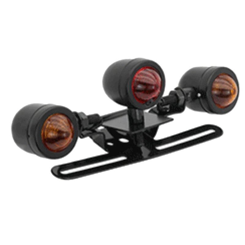 Super Sale Motorcycle Tail Light Bracket, Metal Material, Adjustable Angle, Easy Installation