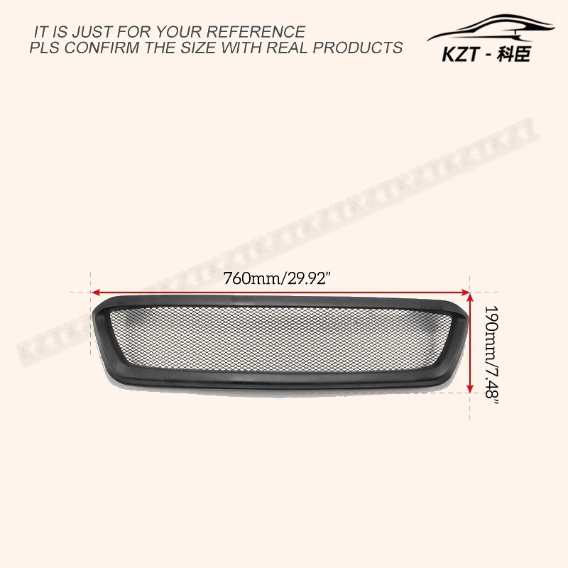 FOR SUBARU Fiber Glass 14-17 Impreza WRX VAB VAF STI CS Style front grill Pre-facelifted