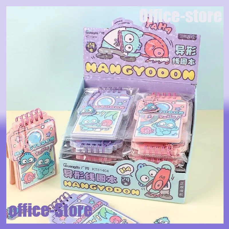 4pcs Sanrio Stationery Authentic Hangyodon Notebook Memo Pad Clown Fish Note Book Diary Books Student Memo Pad Office Stationery