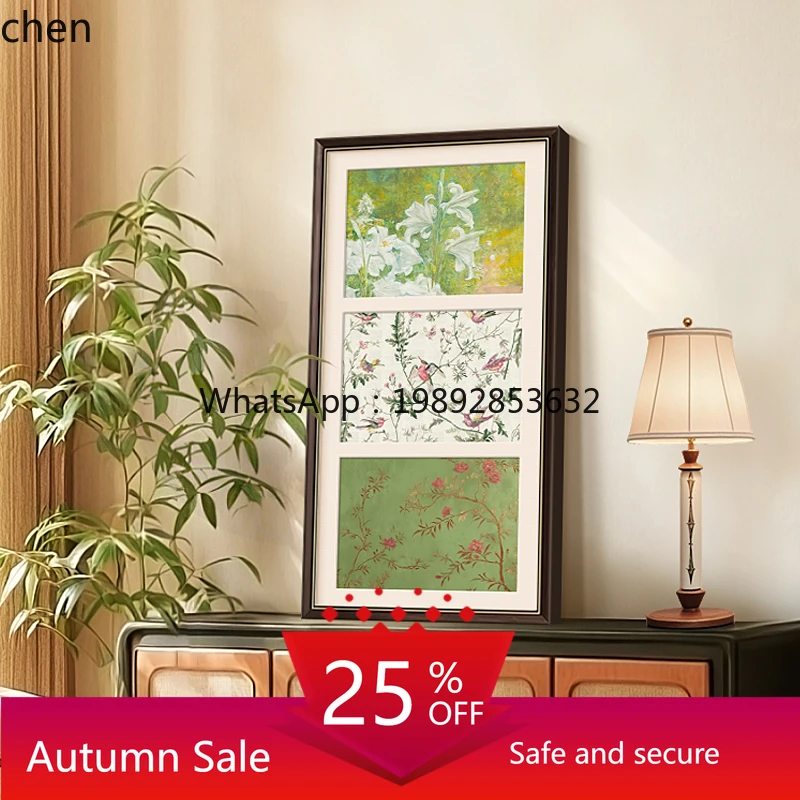 

Living Room Decorative Painting Bedroom Hanging Painting Wooden Frame Restaurant Decoration