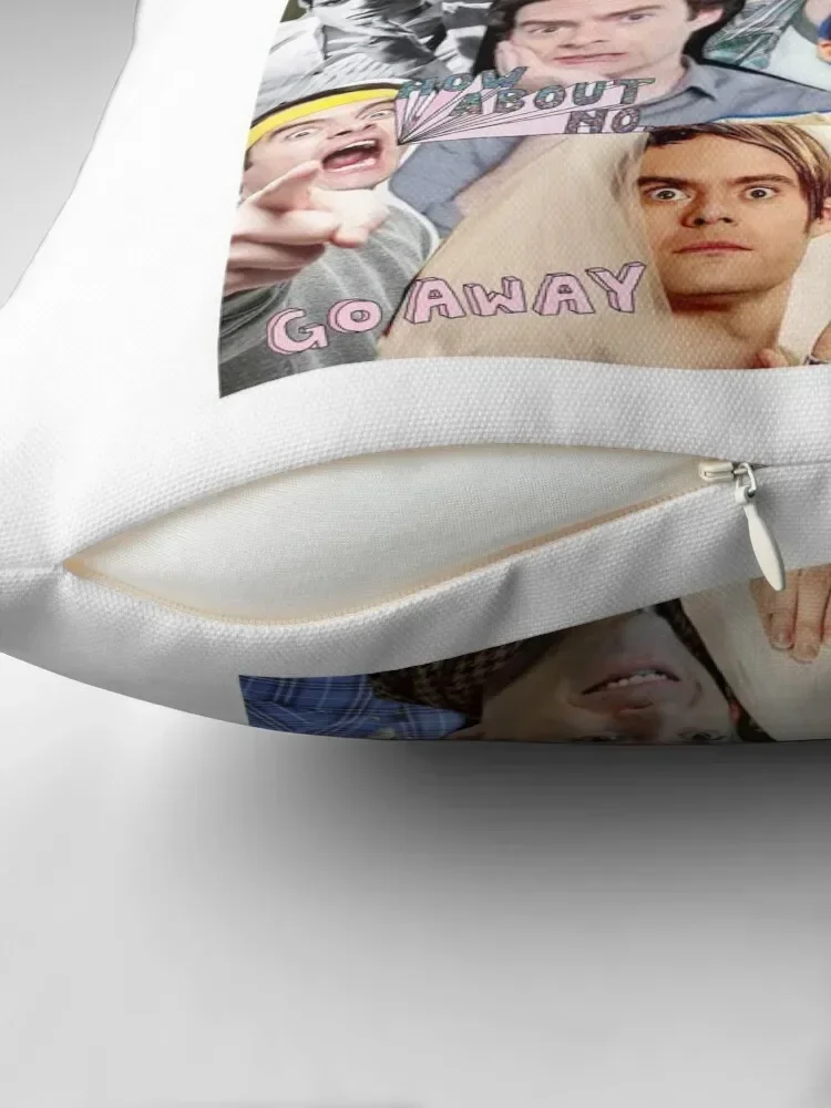 Bill Hader collage Throw Pillow luxury throw pillow covers Sofa Decorative Covers pillow