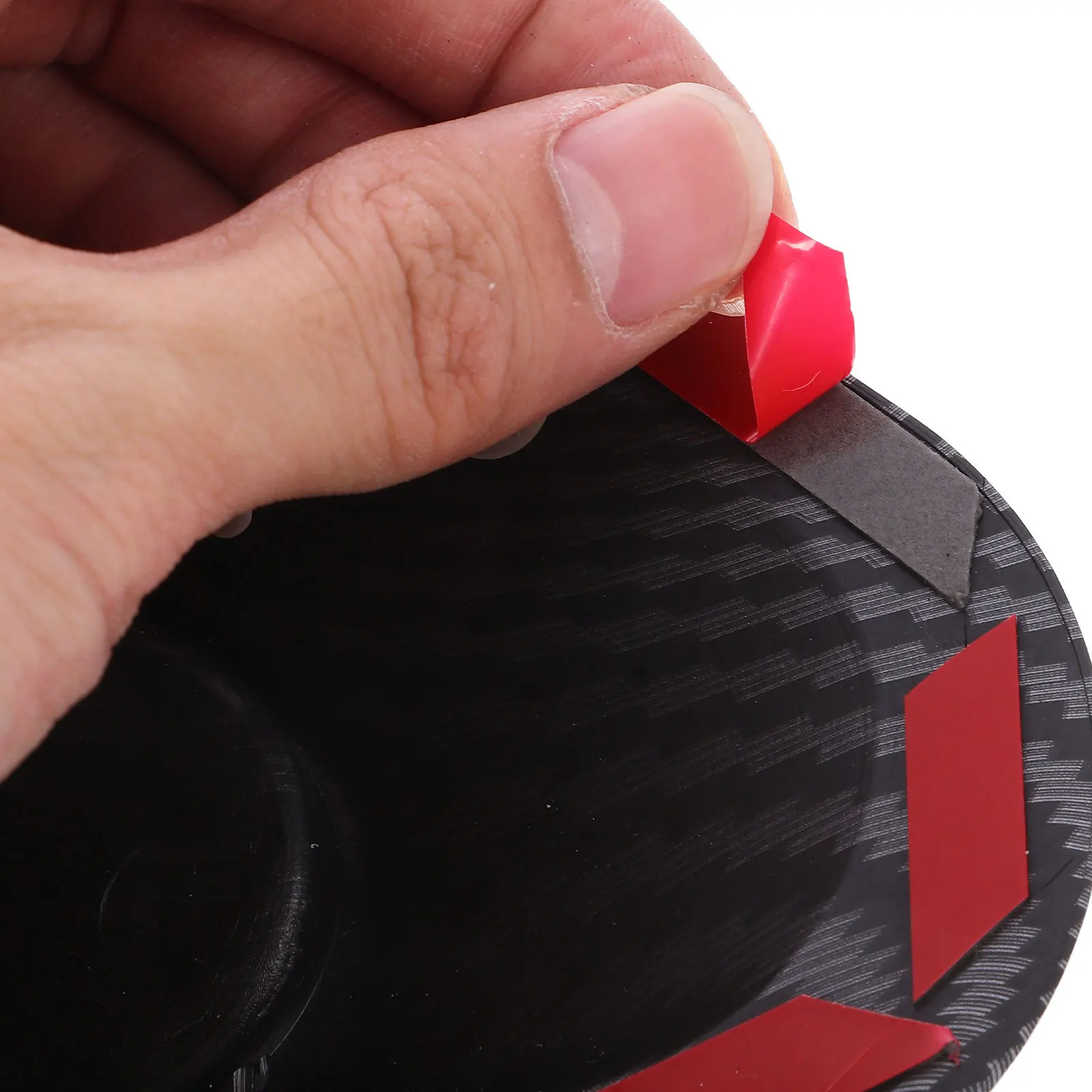 

2Pcs Car False Airflow Hood Decoration Strips Durable Stickers for Engine Cover Stylish Car Vent Paste Accessories