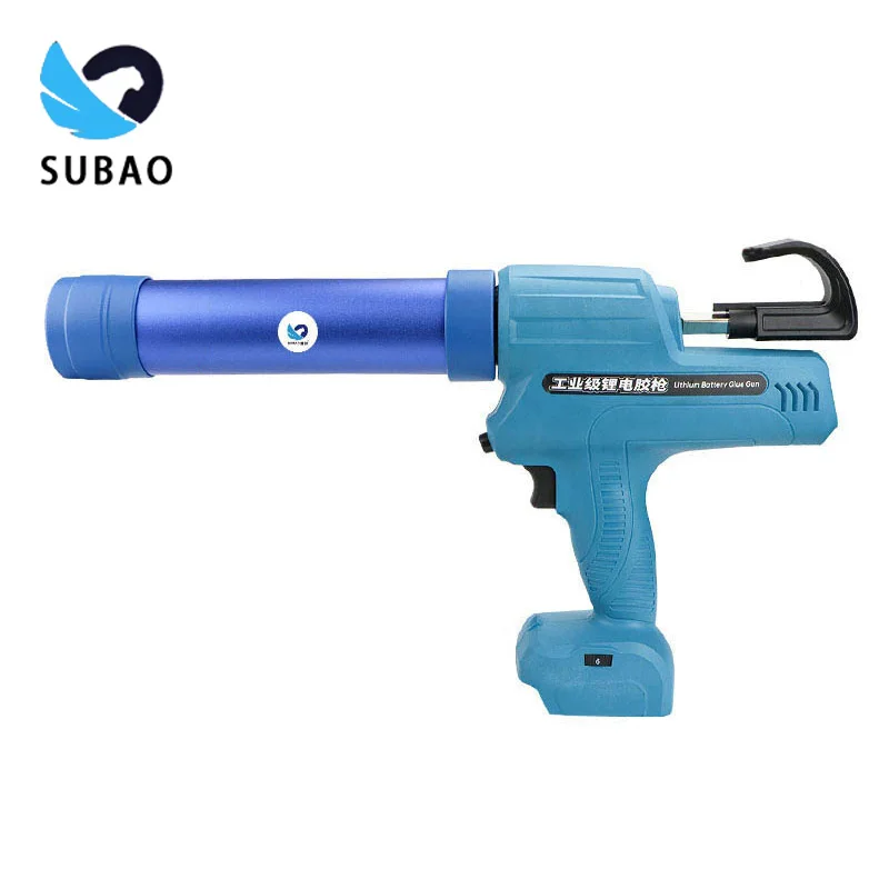 

SUBAO 310ML lithium battery soft and hard adhesive dual-use glass glue gun door and window gap gluing machine