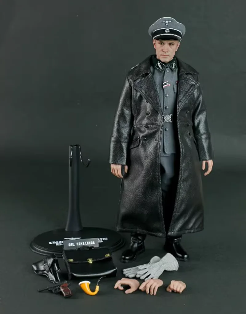 Original Hot Toys MMS134 Inglourious Basterds Colonel Hans Landa 1/6 Action Figure Model Toys 12-inch Collectible Ornaments