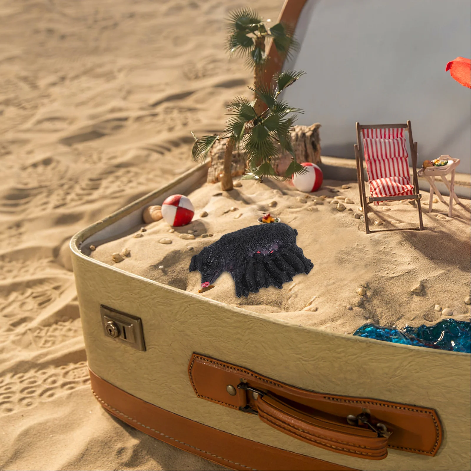 

Micro Landscape Pig Decoration Resin Piglets Figurines Cute Garden Statue For Outdoor Patio Mini Animal Sculpture Wildlife