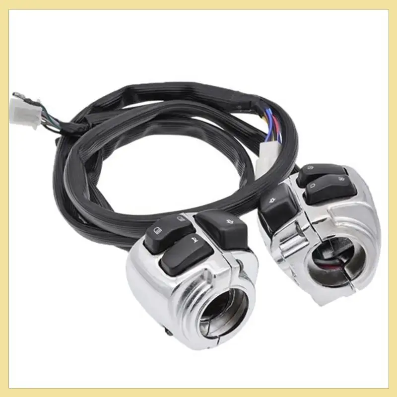 

High Quality Motorcycle Handlebar Turn Signal Control Switch 25MM Handlebar Switch For XL883 Sportster Dyna V-ROD Softail