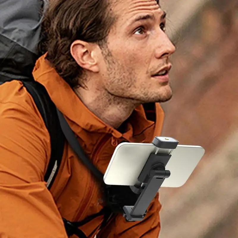 

Magnetic Neck Mount For Phones Neck Cell Phone Holder Flexible Chest Stand Strap Holder Lightweight Neck Recording Mount For