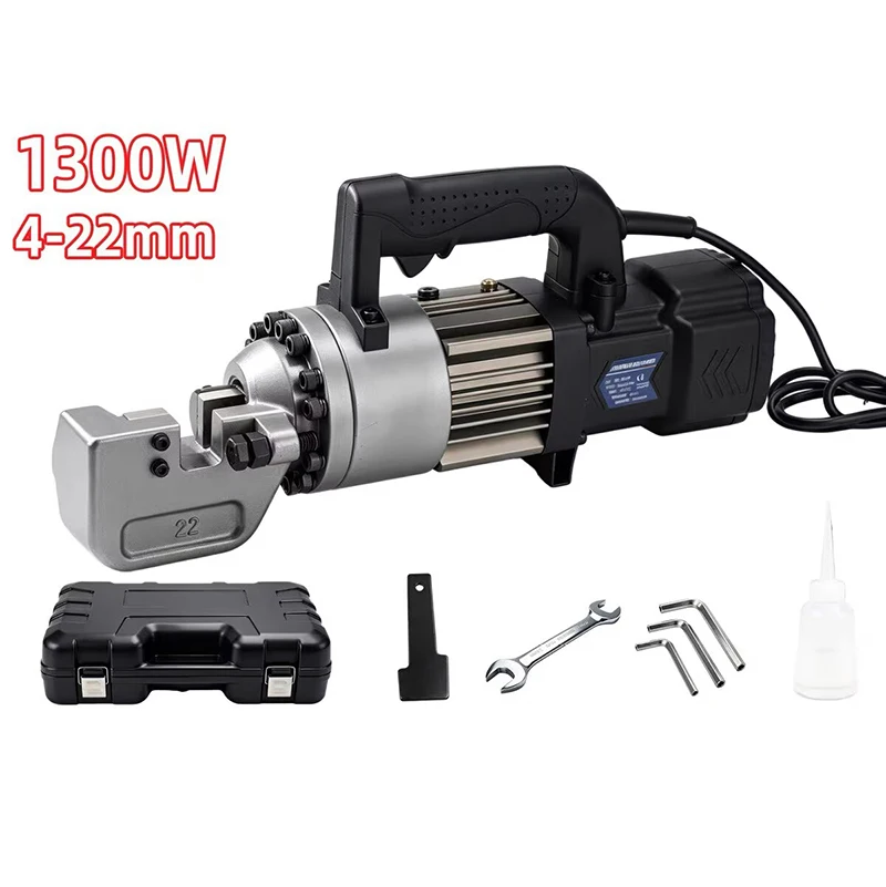 Brushless Electric Steel bar Cutting Machine 4-22mm Steel bar Cutter Hydraulic Reinforced Steel Shear Portable Rebar Scissors