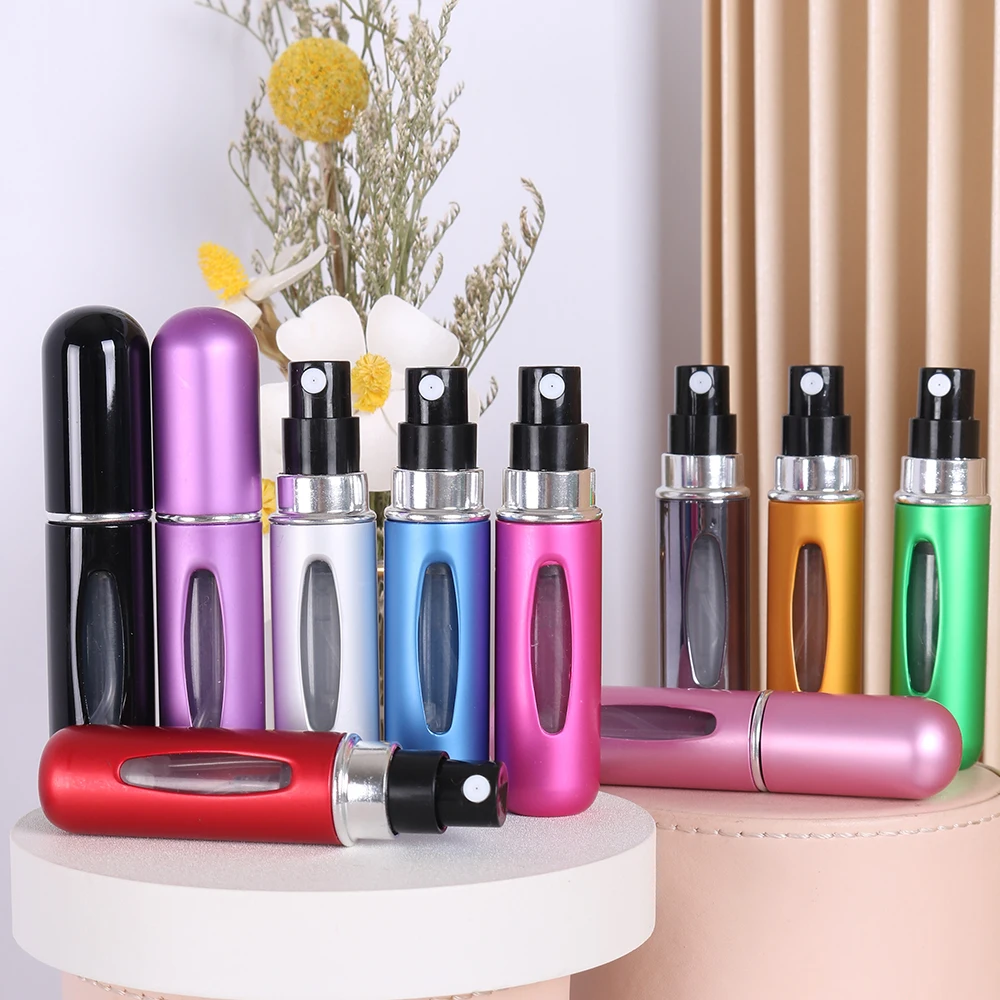 Hot sale high end perfume bottle base refill bottle direct fill sample spray bottle portable travel size refillable