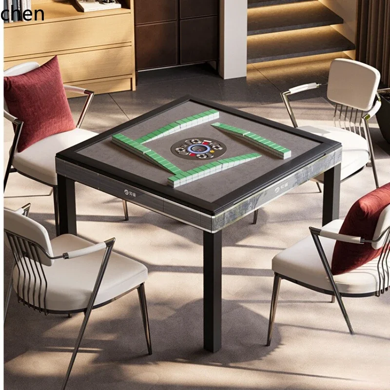 O15- [Bass Whirlwind 4.0 Roller Coaster] Mahjong Machine Fully Automatic Household Dining Table Dual-purpose Electric Table