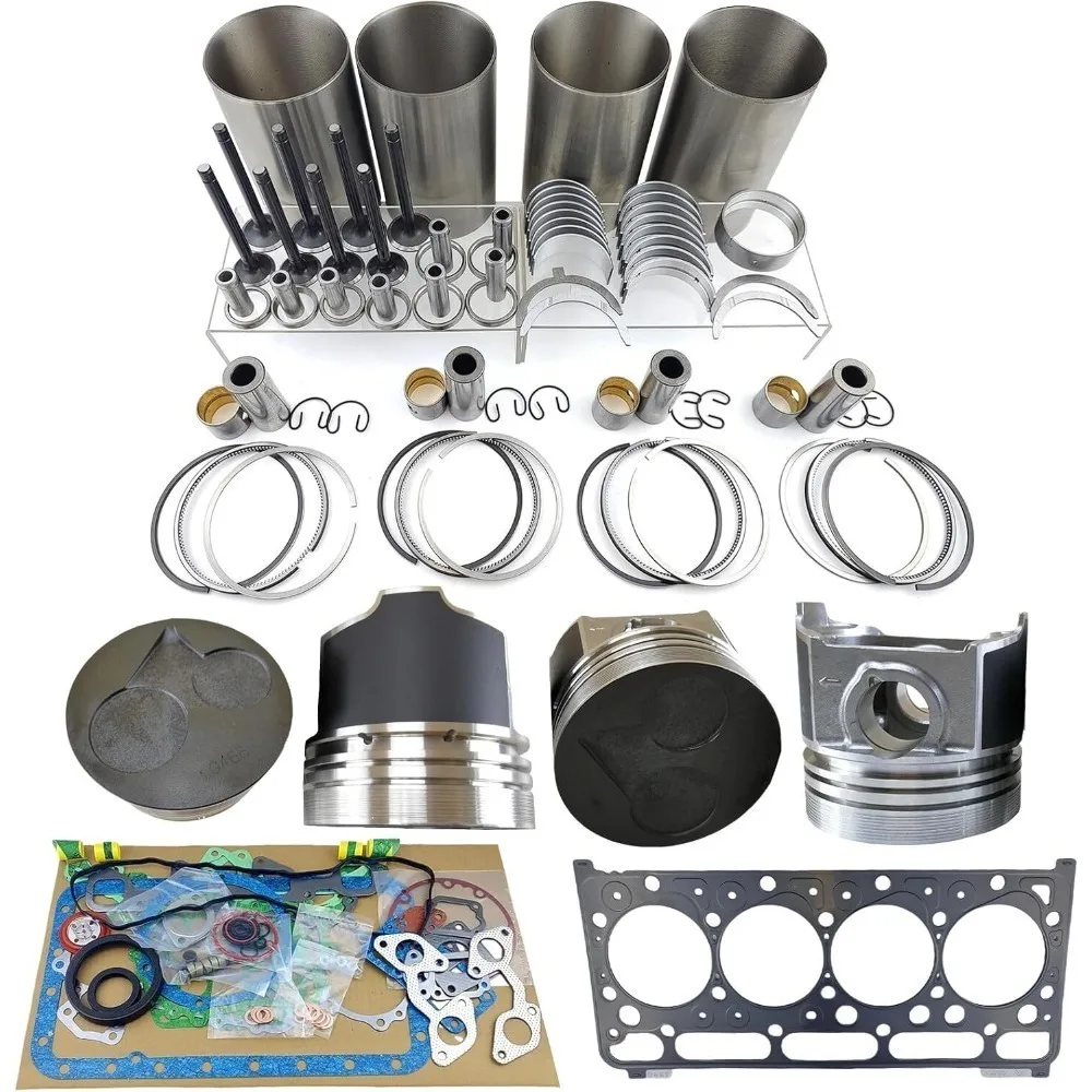 

4TNE94 4D94LE 4D94-1 4TNE94L Overhaul Rebuild Kit for Yanmar Komatsu Engine
