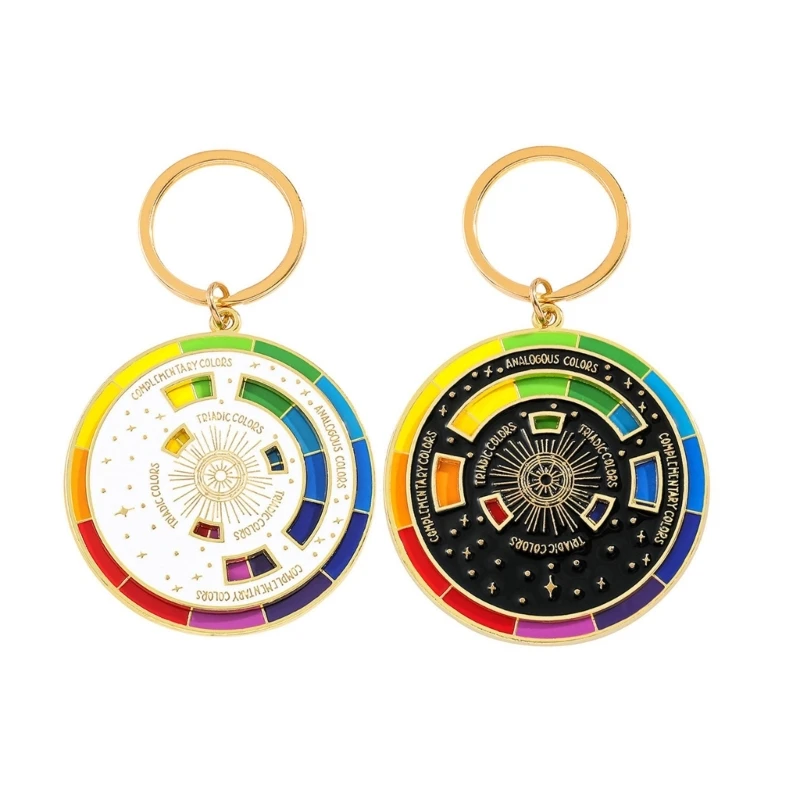 Eye Catching Designs Colorful Sturdy Alloy Car Keyring for Personalize Styles Expression and Key Holder Management