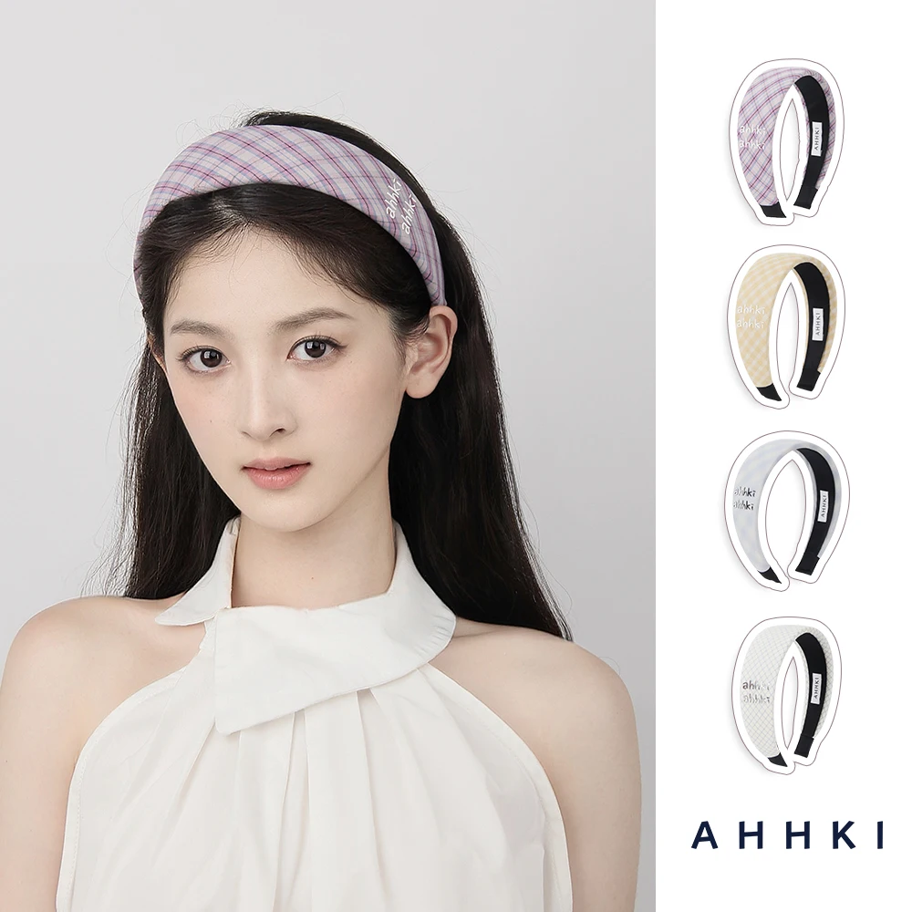 ahhki-diseno-original-diademas-de-algodon-puro-a-cuadros-de-cuatro-colores-estilo-universitario-con-letras-accesorios-par