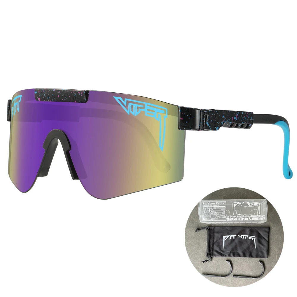 Original Box Youth Cycling Sunglasses Boys Girls Kids Pit Viper Sun Glasses Baseball Softball Eyewear Outdoor Shades Sport