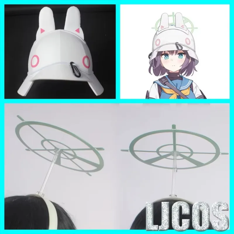 

Sorai Saki Helmet Halo Headwear Blue Archive Halloween Christmas Fancy Party Costumes Accessories