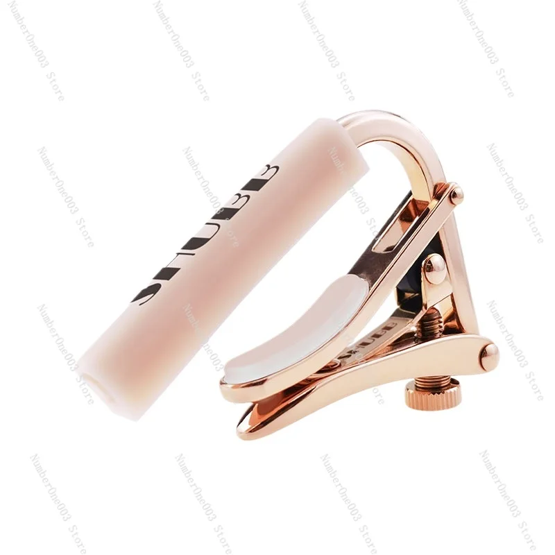 

Каподастр L9 Rose Peach Ukulele Высококачественный каподастр Нескользящая персиковая рыба