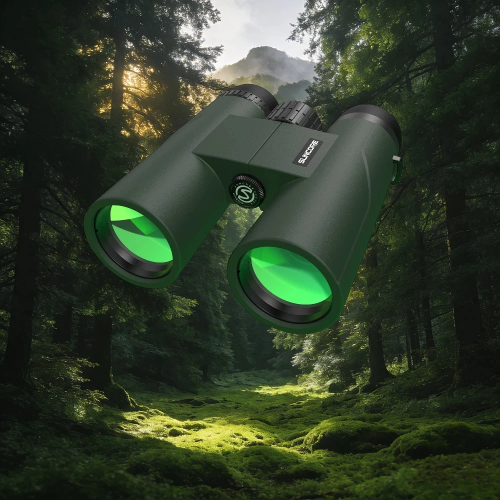 

Бинокль 10x42 с четким HD-изображением и 10-кратным зумом для ваших приключений и путешествий.