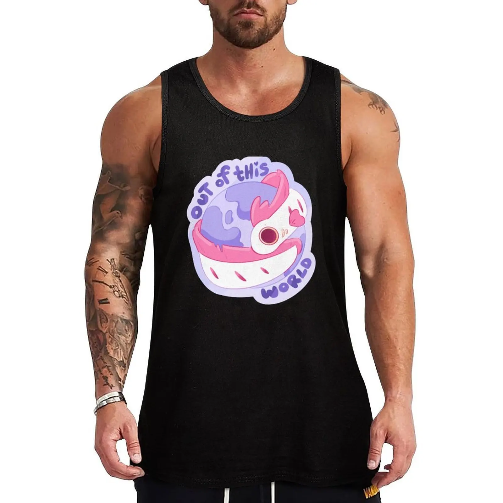 Out of this world' Giant Oarfish Tank Top Vacation Casual Tank Top Beach Sleeveless Loose Fit