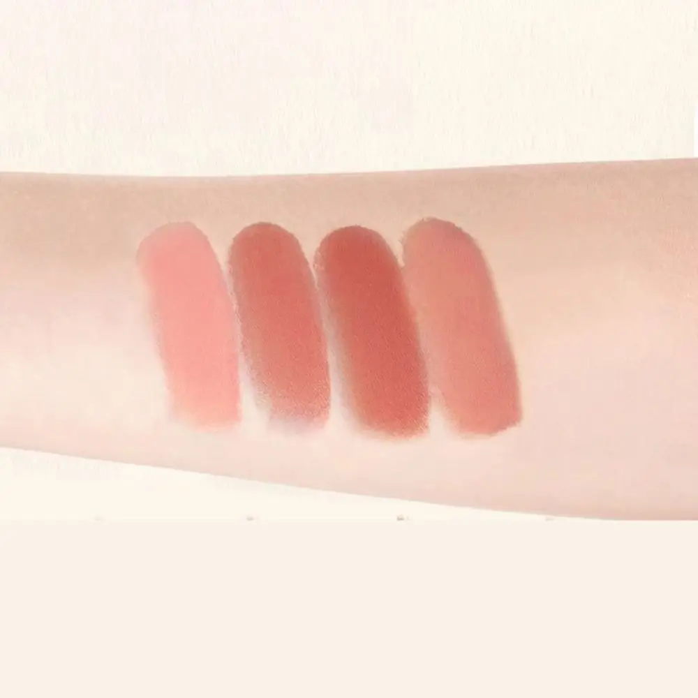 ใหม่ 4 สี Face Blusher Natural Long Lasting Blush Palette Matte กันน้ําแต่งหน้า Palette ผู้หญิง