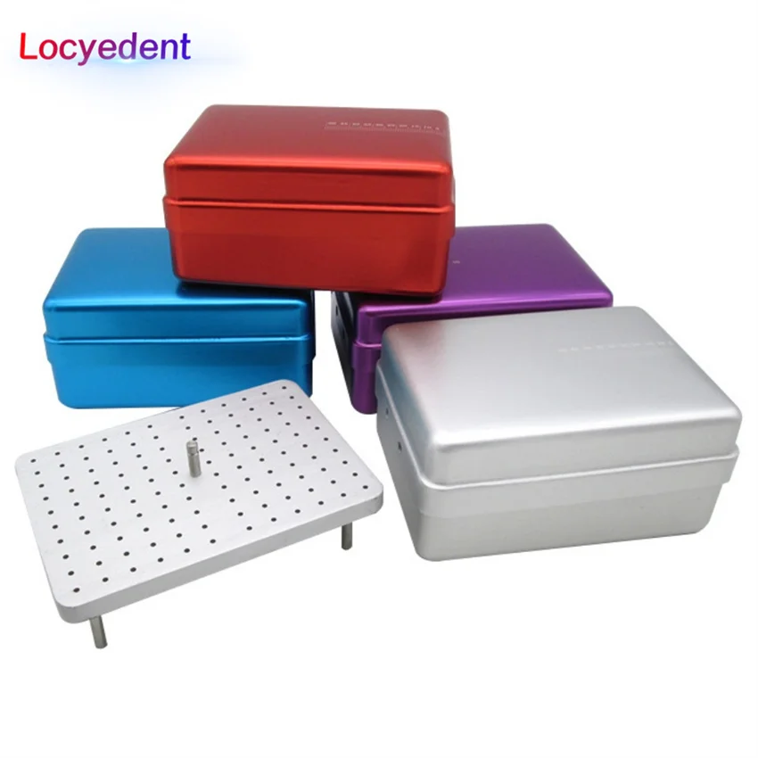 120-Holes Autoclave Sterilizer Case Burs Dental Disinfection Endo Files Holder Box For Oral Care Tools Dentist Lab Equipment ﻿