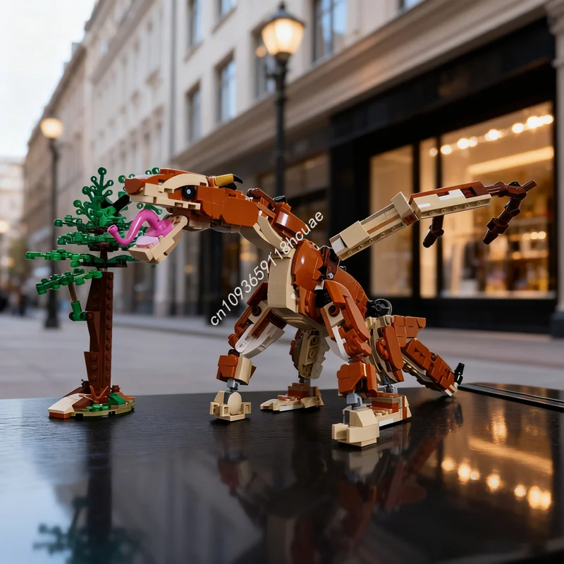 

669 шт. MOC Siennduryn, модель песочного дракона, строительные блоки, сборка, сделай сам, креативные рождественские подарки, кирпичные игрушки для детей