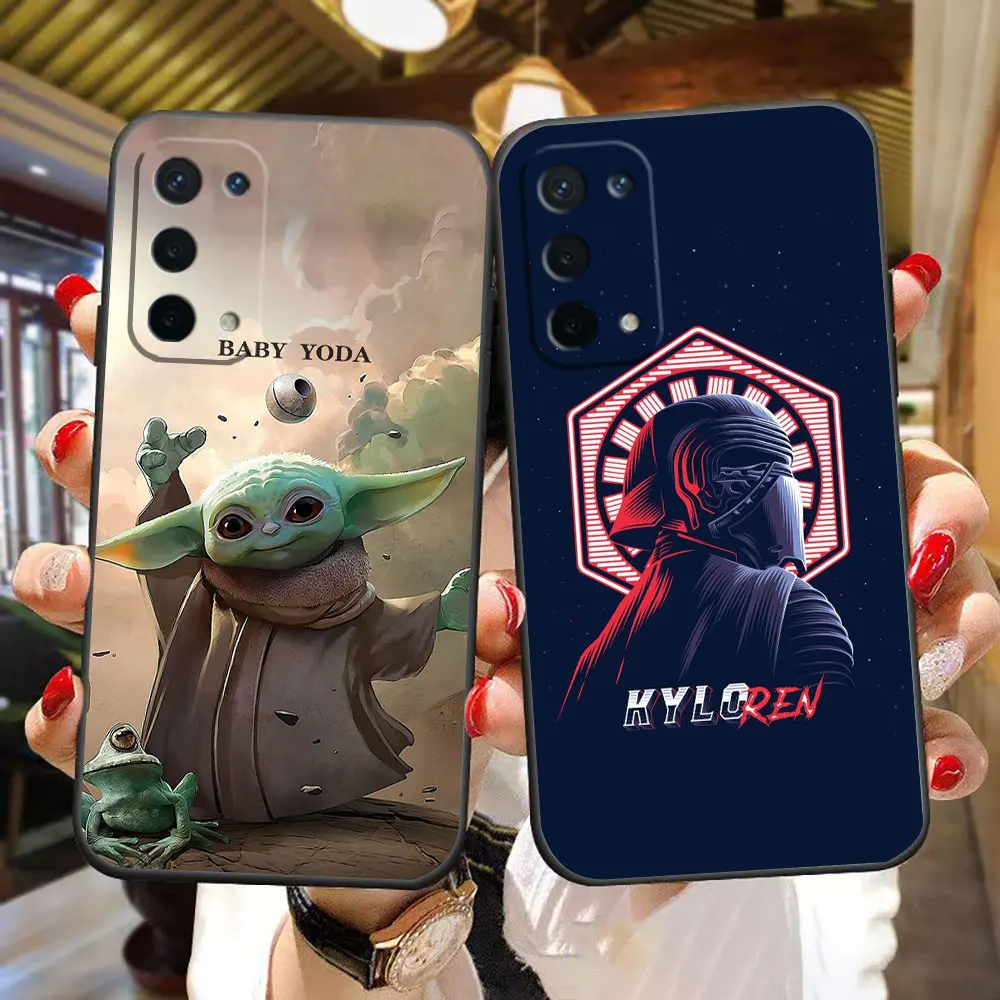 S-Star W-Wars Baby Y-Yoda Phone Case For OPPO A98 A94 A93 A92 A78 A76 A73 A71 A60 A57 A55 A54 A53 A38 A16 A16K Case Funda Shell