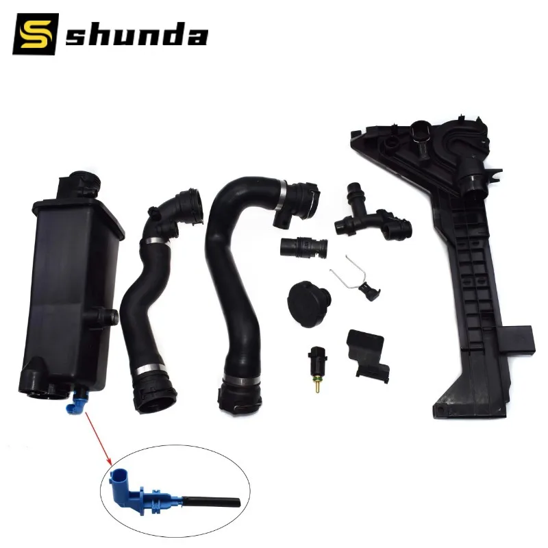 Coolant Radiator Expansion Kit For BMW E46 X3 X5 323i 325i 328i 330i 11531436408 17137524812 17137553919 17117506601 view 2