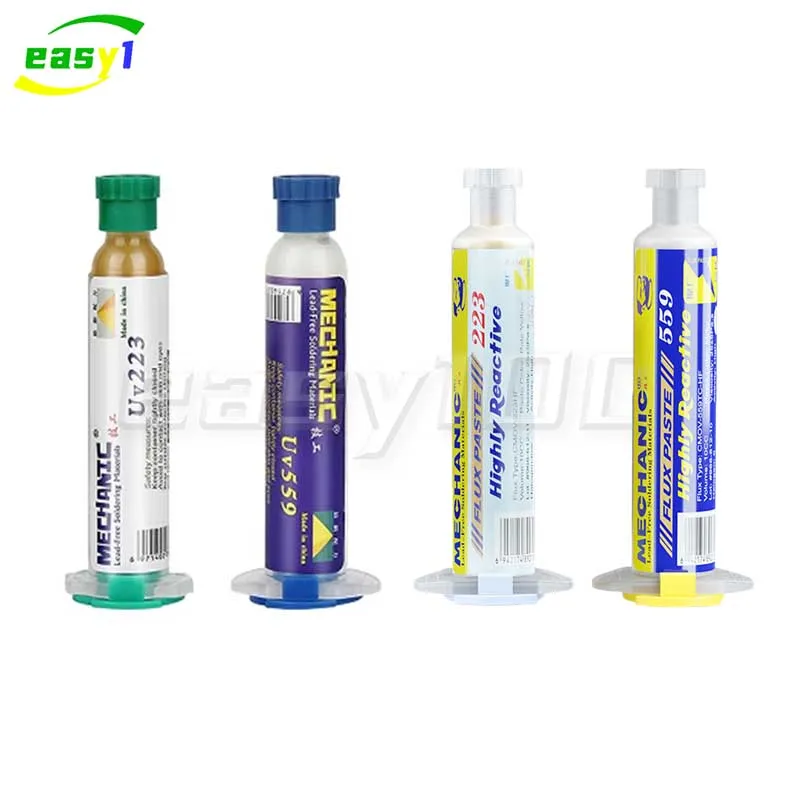 MECHANIC UV559/223 10cc High Activity Mild Rosin Lead-Free Solder Flux No-Clean Light odor Welding Paste Repair PCB BGA Board