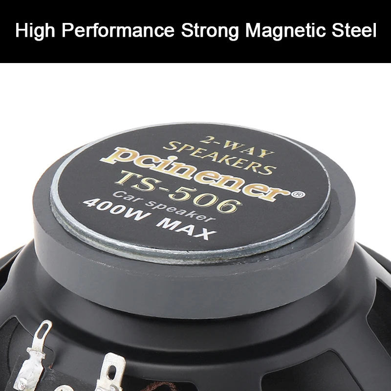 1 шт. 5-дюймовый 400 Вт 2-полосный автомобильный коаксиальный HiFi-динамик, двойная дверь автомобиля, аудио, музыка, стерео, полнодиапазонные Частотные динамики