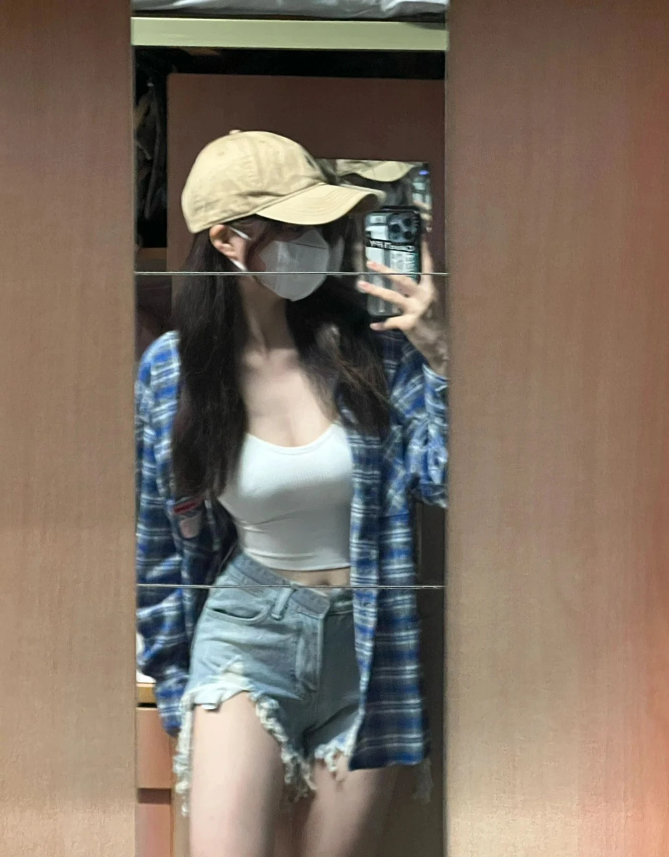 

Summer Women's Wide Leg Jeans Shorts High Waist Torn American Style Hot Pants Slimming Cool Feeling Short Skirts