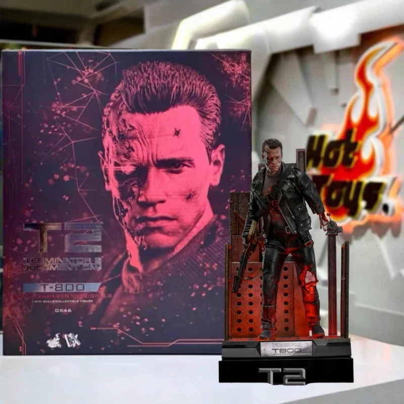 

In Stock HOTTOYS Ht 1/6 Dx46 Terminator 2:Judgment Day T-800 Battle Damage Edition 2.0 Action Figures Collectable Model Toy Gift