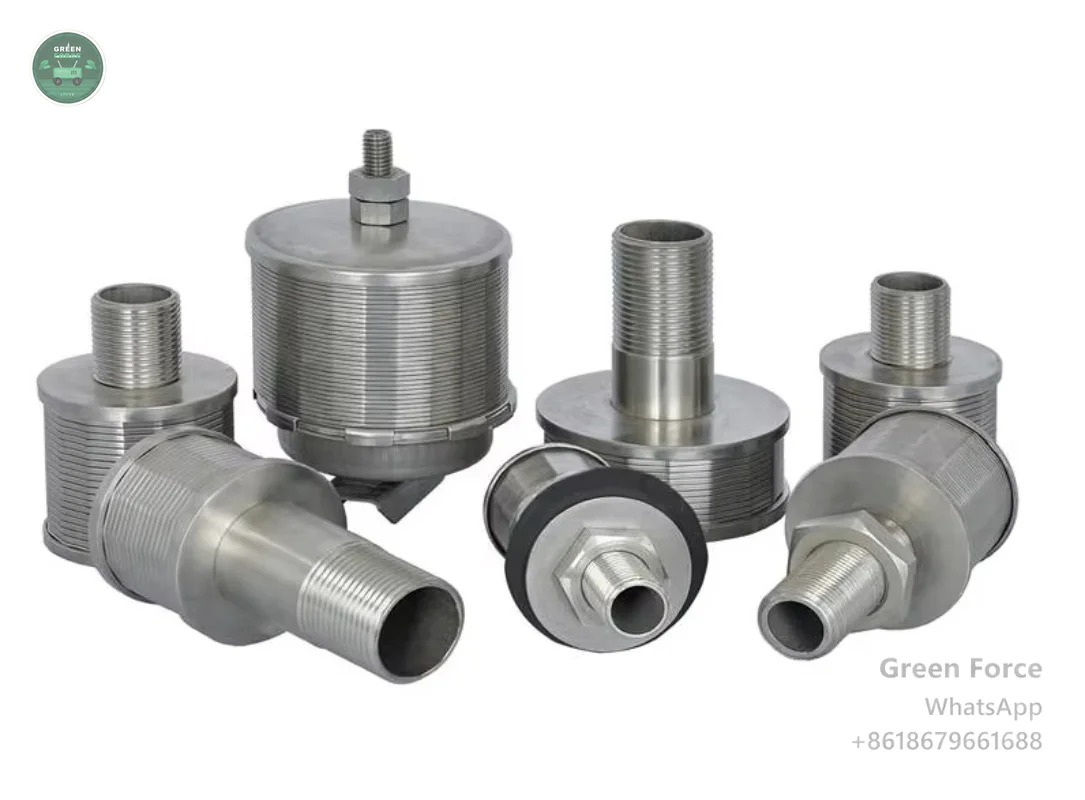 Custom SS304 -Style Nozzle Filter - Wedge Wire Screen for Ion Exchange and Water Filtration