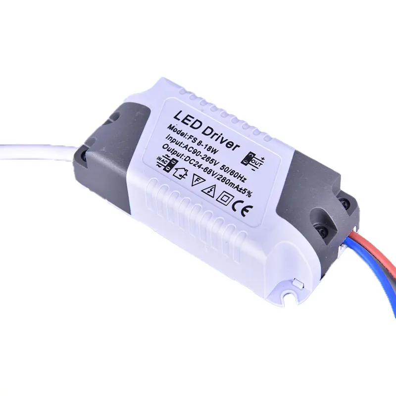 B*1PC LED Driver 280mA 8-24W AC 220V To DC 24V Lighting Transformer Panel Ceilling Lamp LED Strip Power Supply Adapter